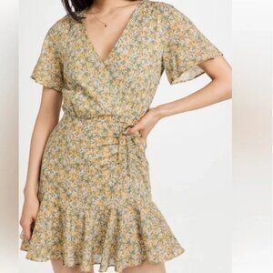 BB Dakota Ruched Detail Dress Floral XS